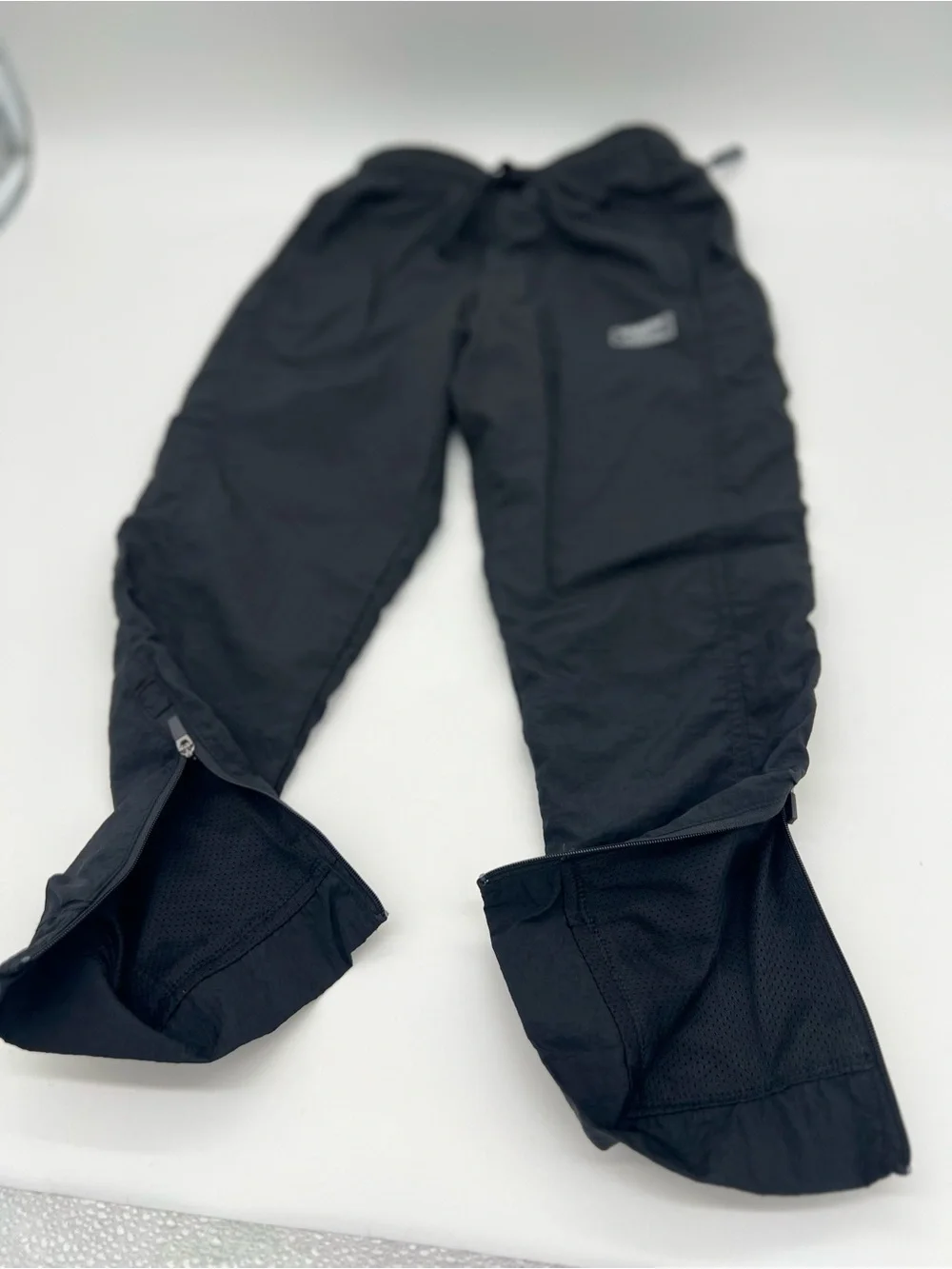 Athletic Works boys Nylon Pants Black Sz S 6/7